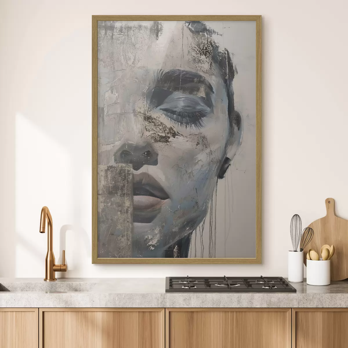 Poster Retrato minimalista f47481