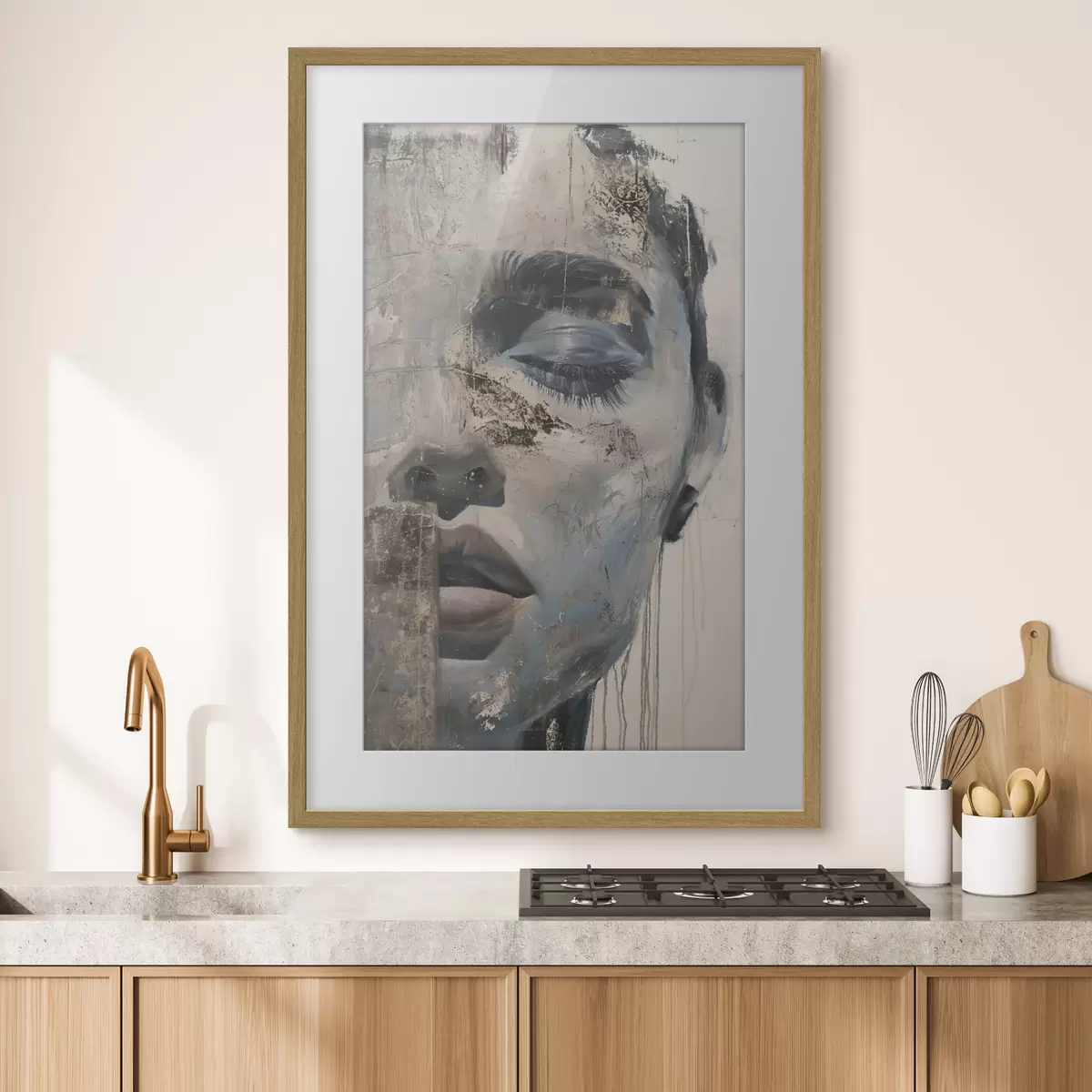 Poster Retrato minimalista f47481