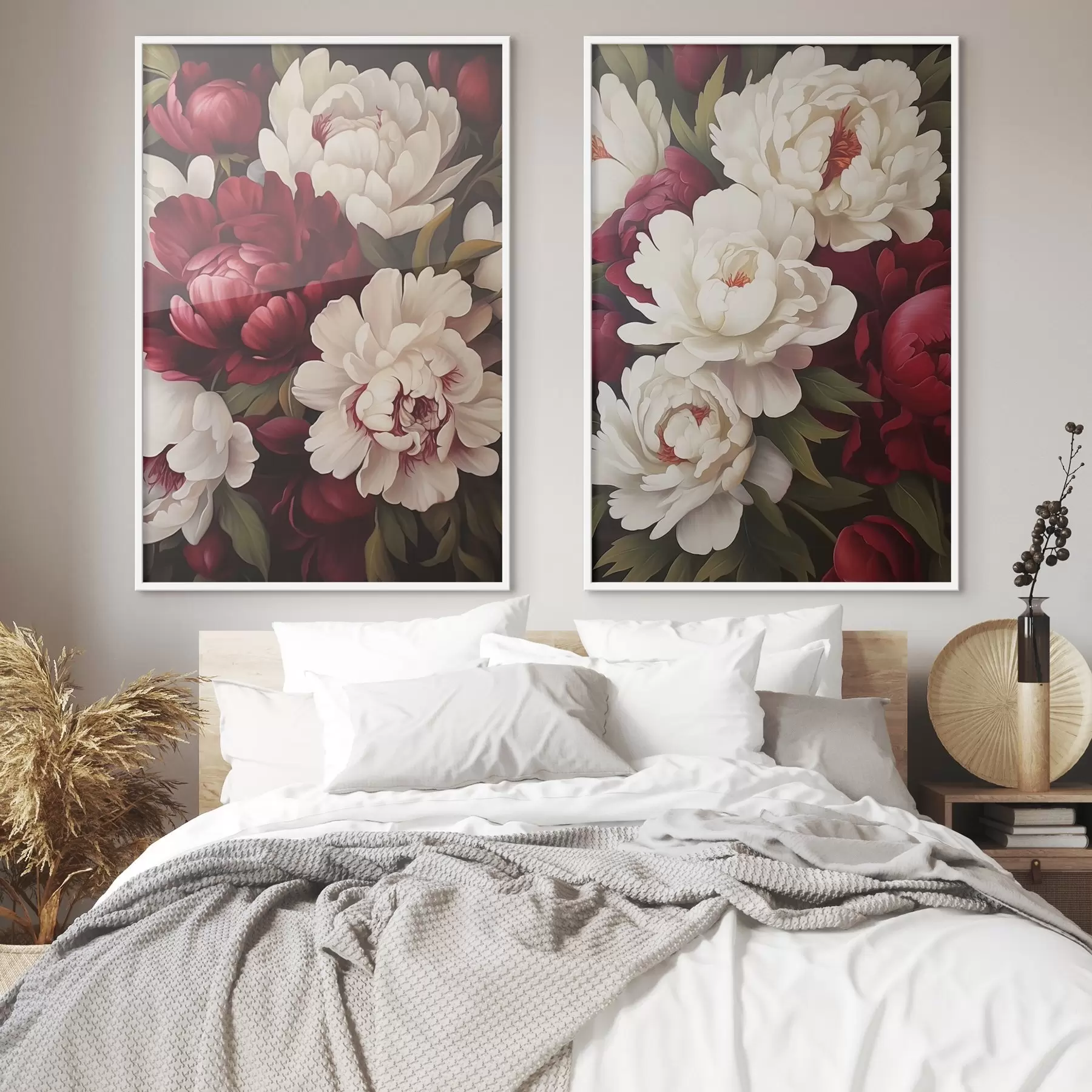 murales de pared Peonías d00548