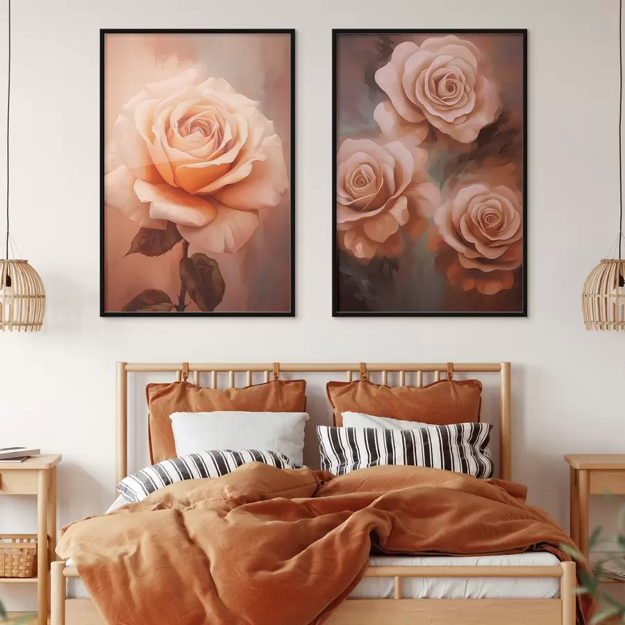 murales de pared Rosas d00549