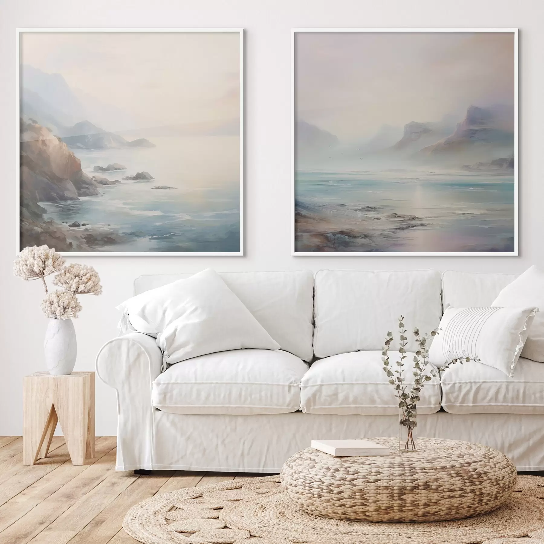 murales de pared Pintura imitación lago d00589