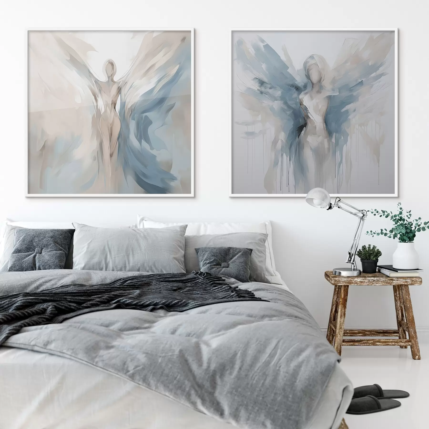 murales de pared Ángel abstracto d00593