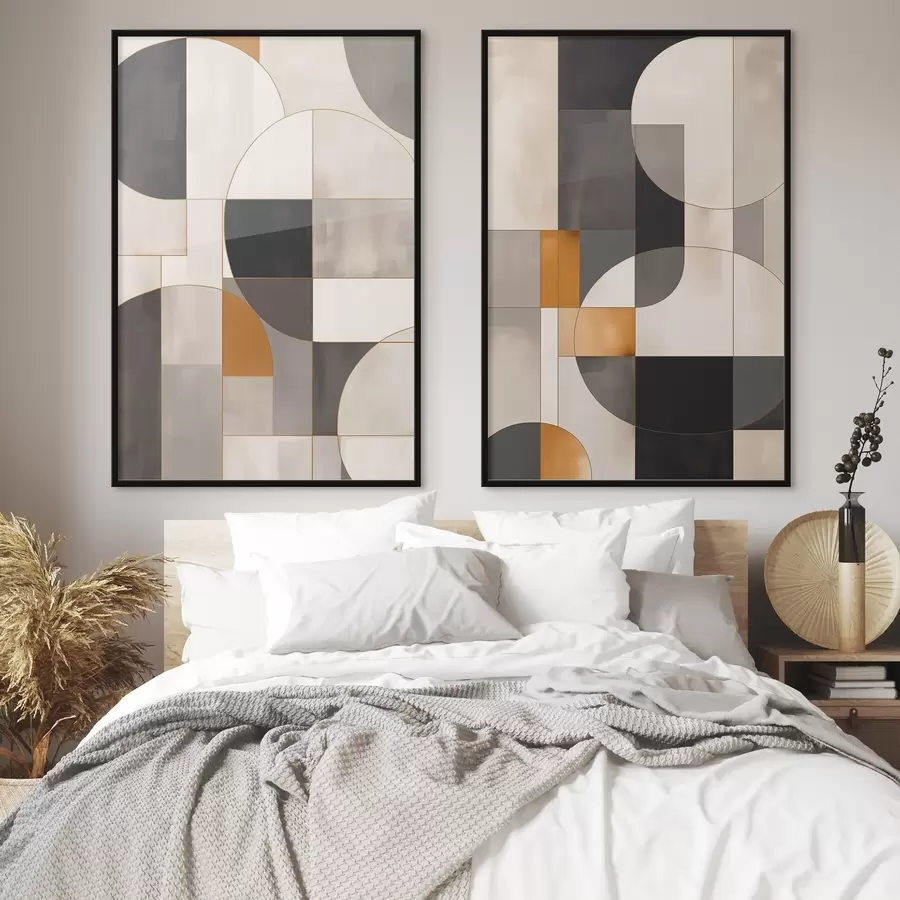 murales de pared Abstracción geométrica d00672