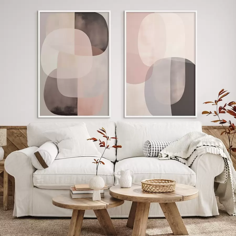 murales de pared Formas abstractas d00683