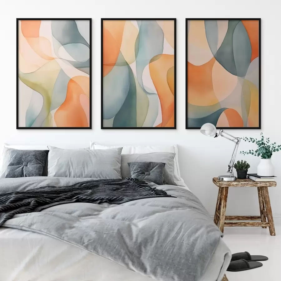 murales de pared Formas abstractas d00729