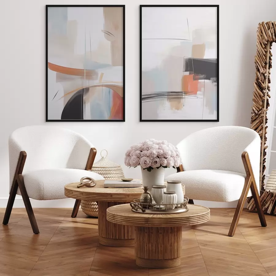 murales de pared Composición abstracta d00754