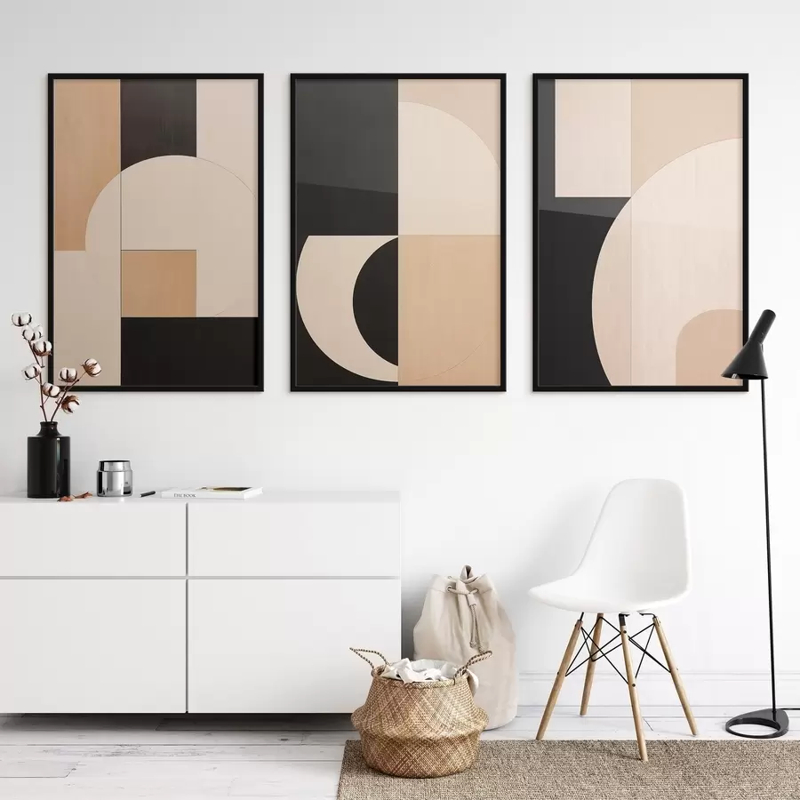 murales de pared Geometría abstracta d00761