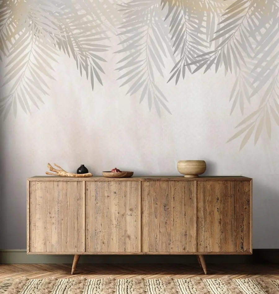 murales de pared Hojas y calor del sol u71457