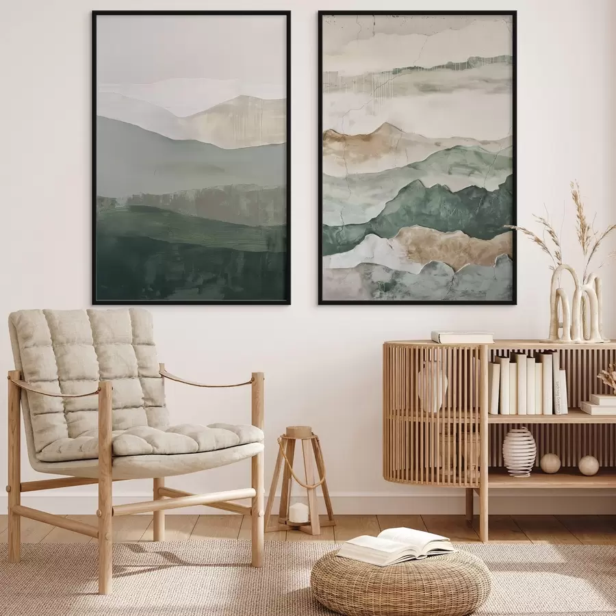 murales de pared Montañas d00811