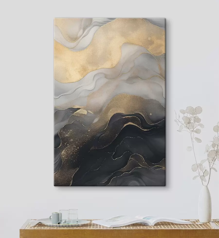 murales de pared Fluidos abstractos s47451