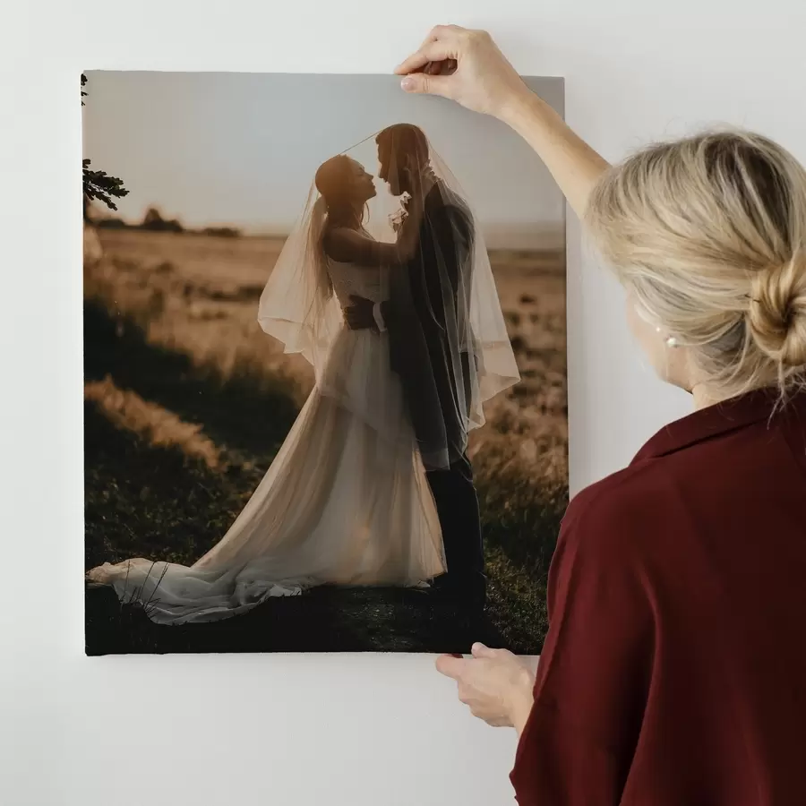 murales de pared Foto de boda en lienzo s47161