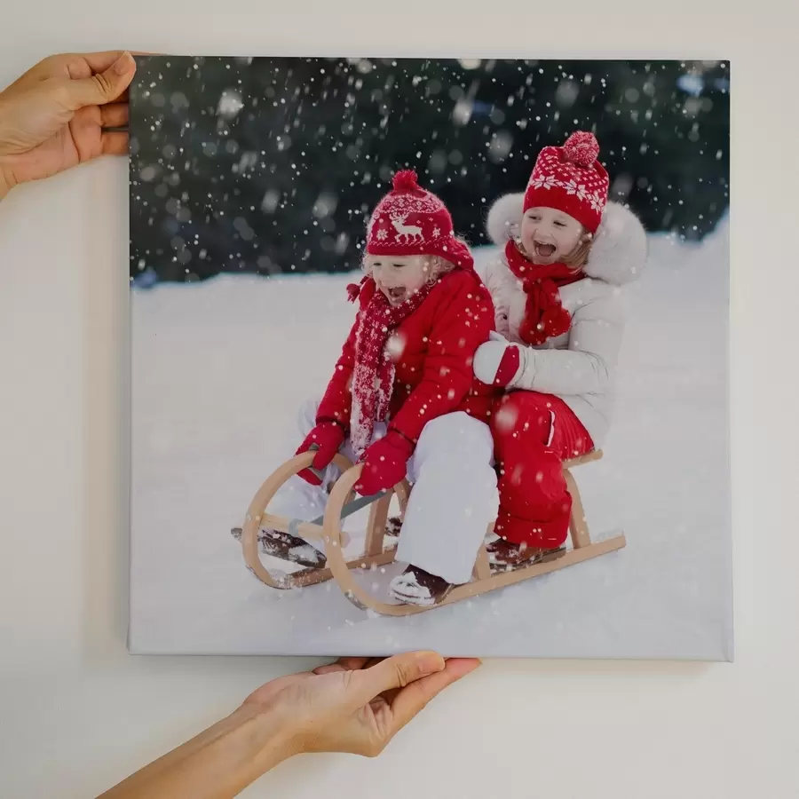 murales de pared Una foto de tu hijo en lienzo s47179