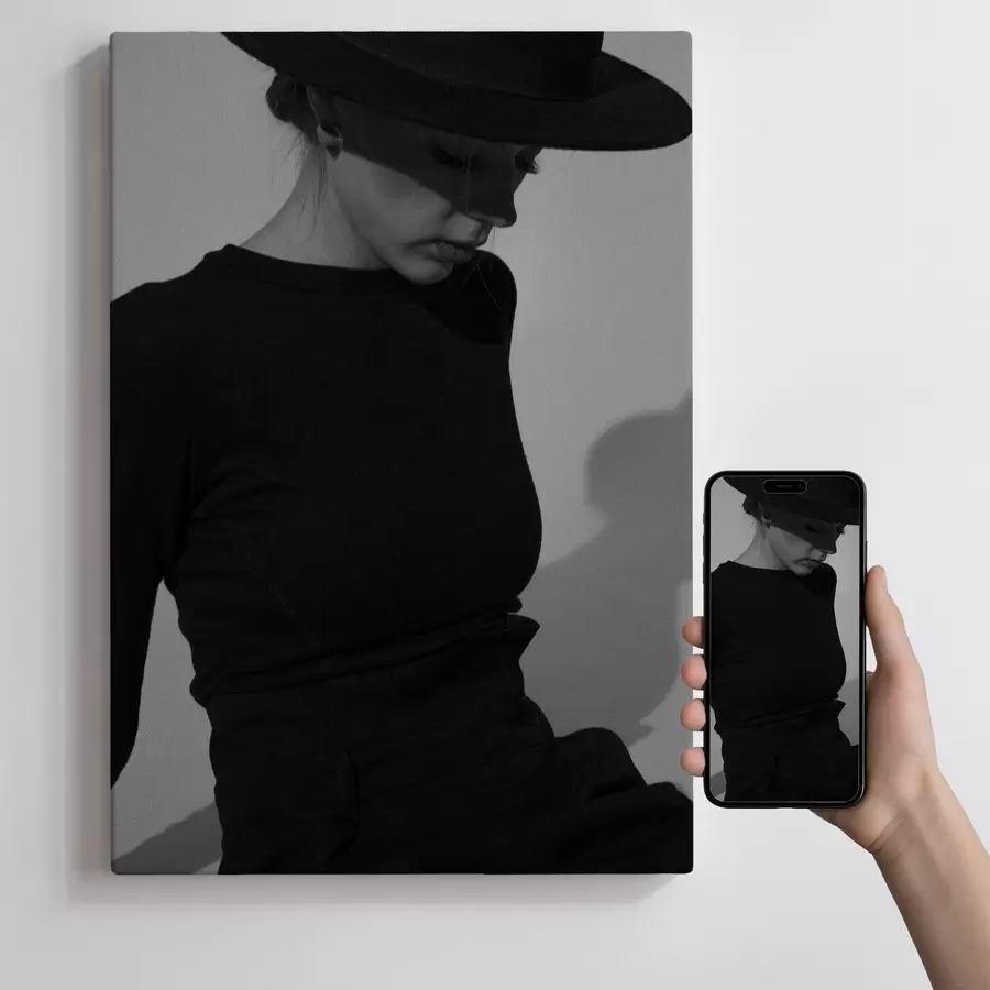 murales de pared Un regalo para una niña basado en su foto s47180