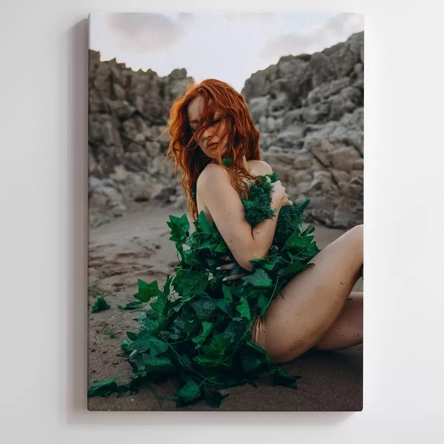 murales de pared Un regalo para una niña basado en su foto s47189