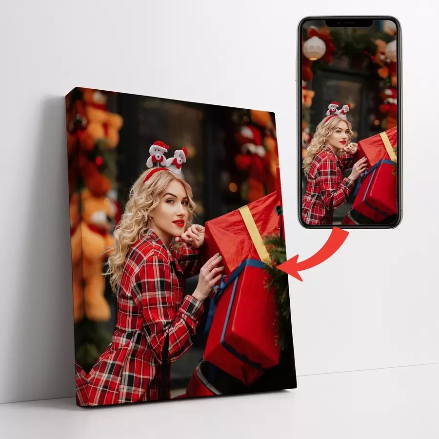 murales de pared Imagen festiva basada en una foto para una niña. s47196