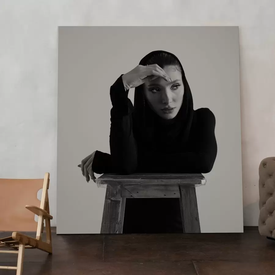 murales de pared Un regalo para una niña basado en su foto s47200