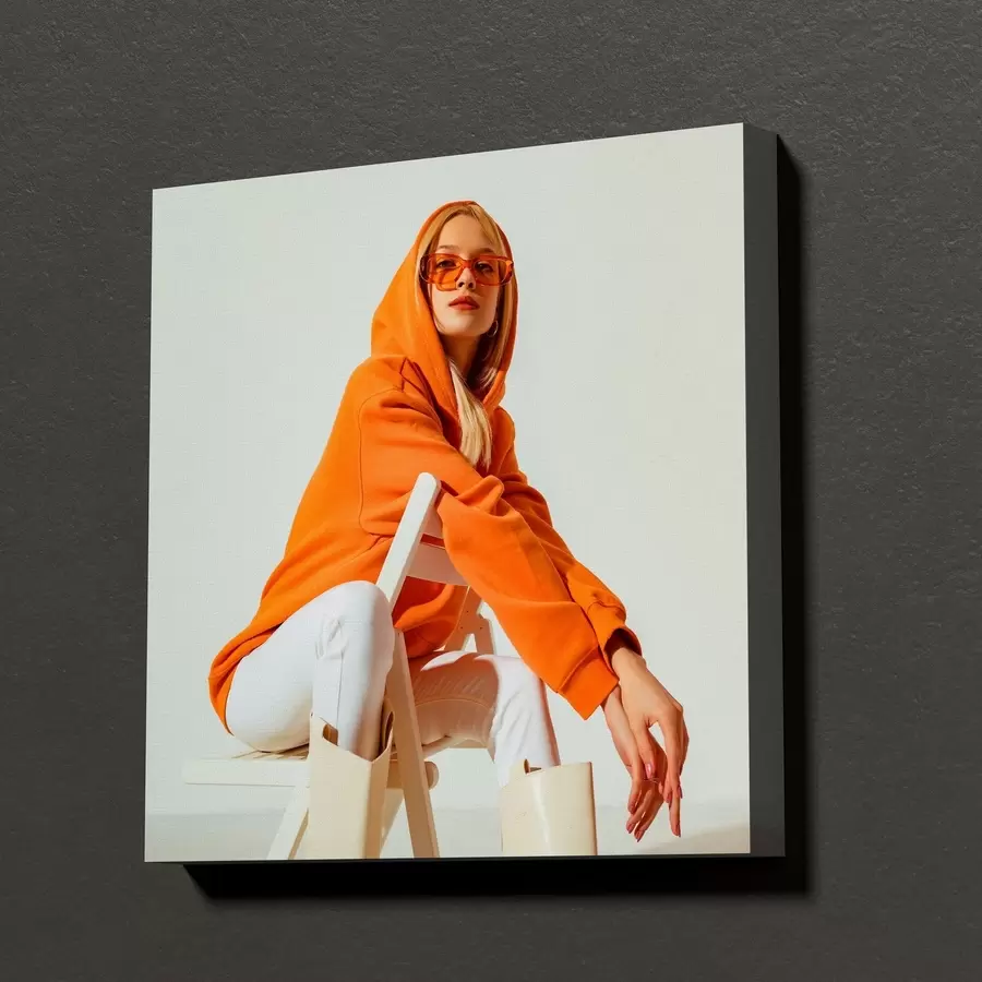 murales de pared Un regalo para una niña basado en su foto s47205