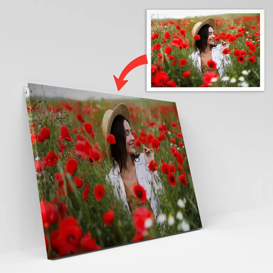 murales de pared Un regalo para una niña basado en su foto s47218