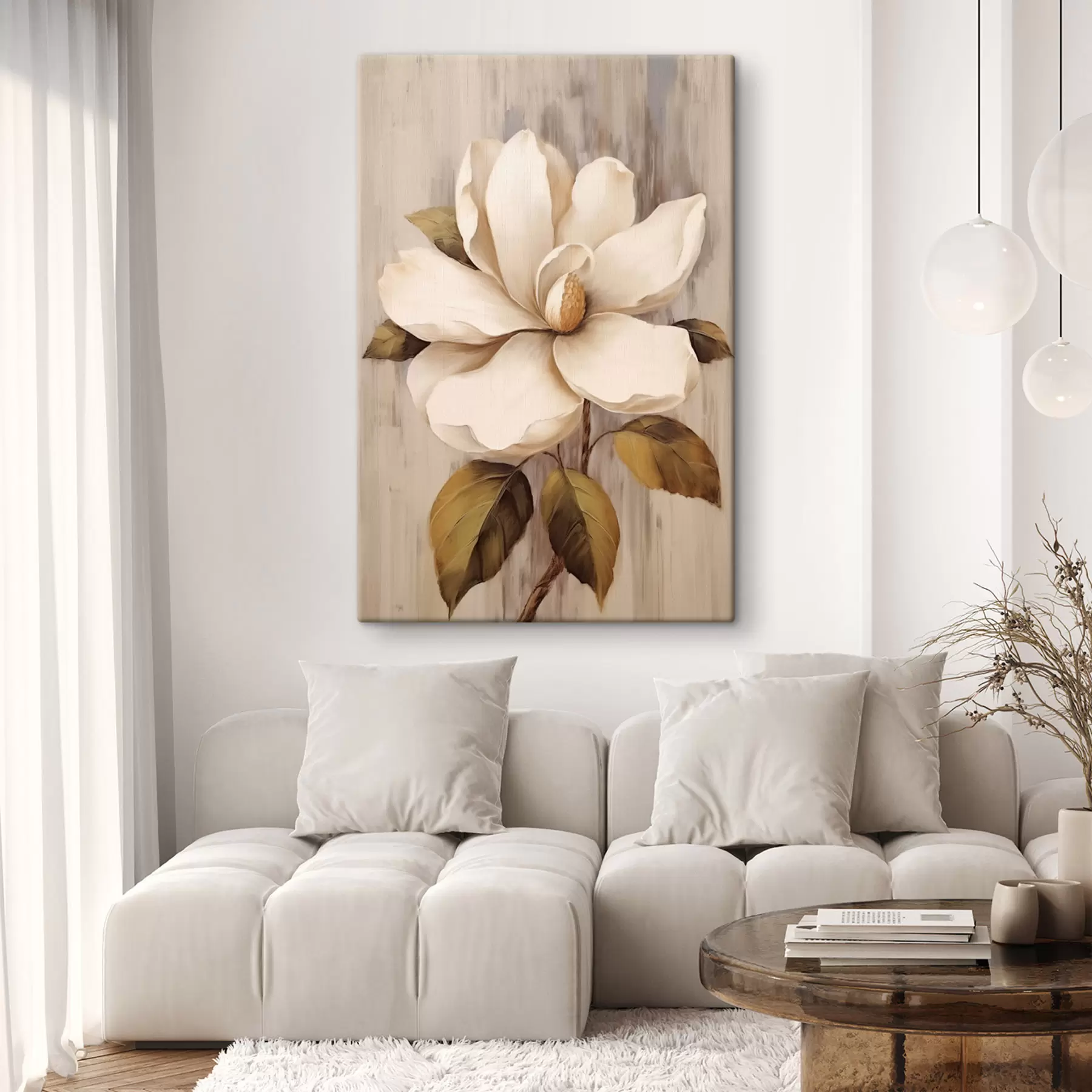 murales de pared Flor abstracta s47383