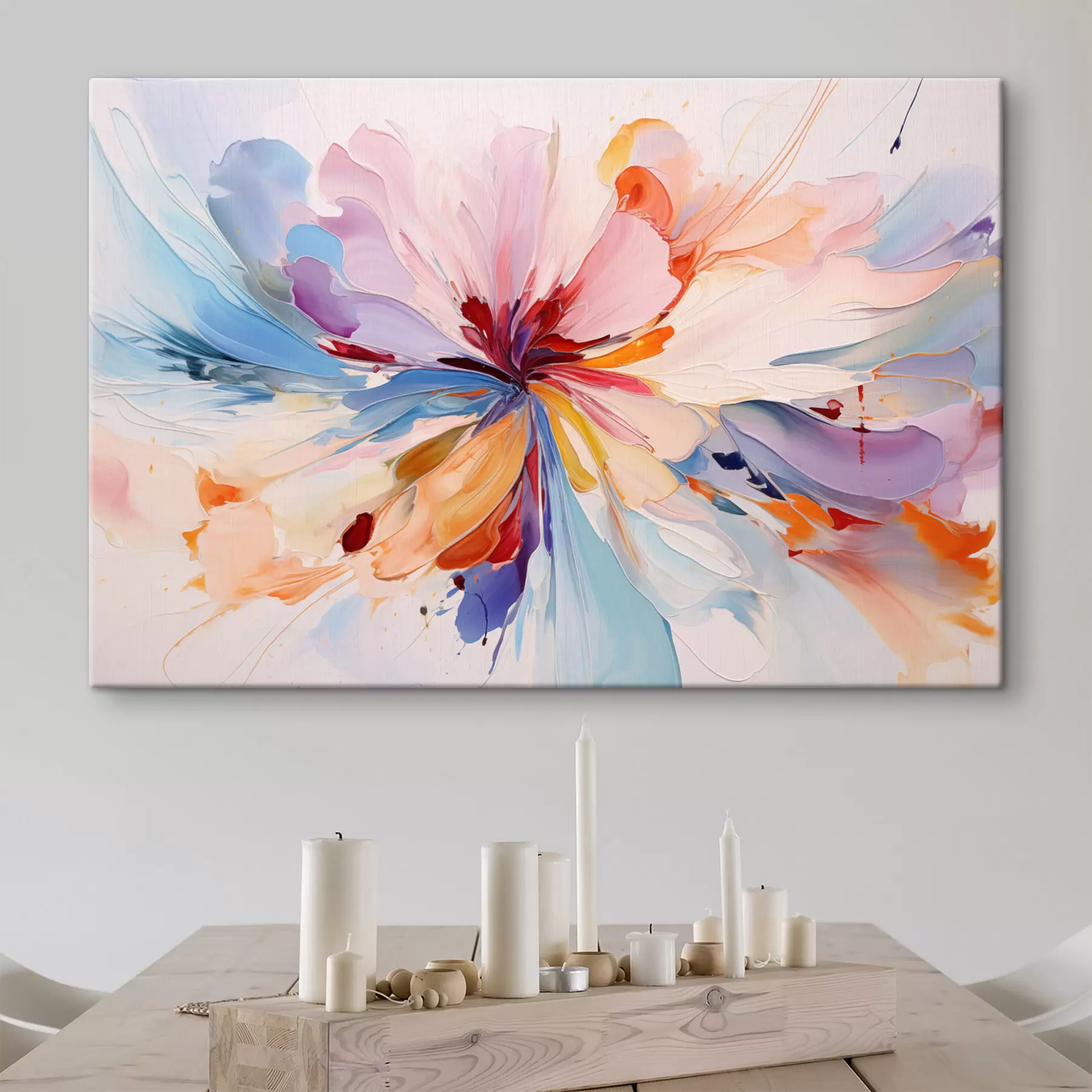 murales de pared Explosión de color s47403