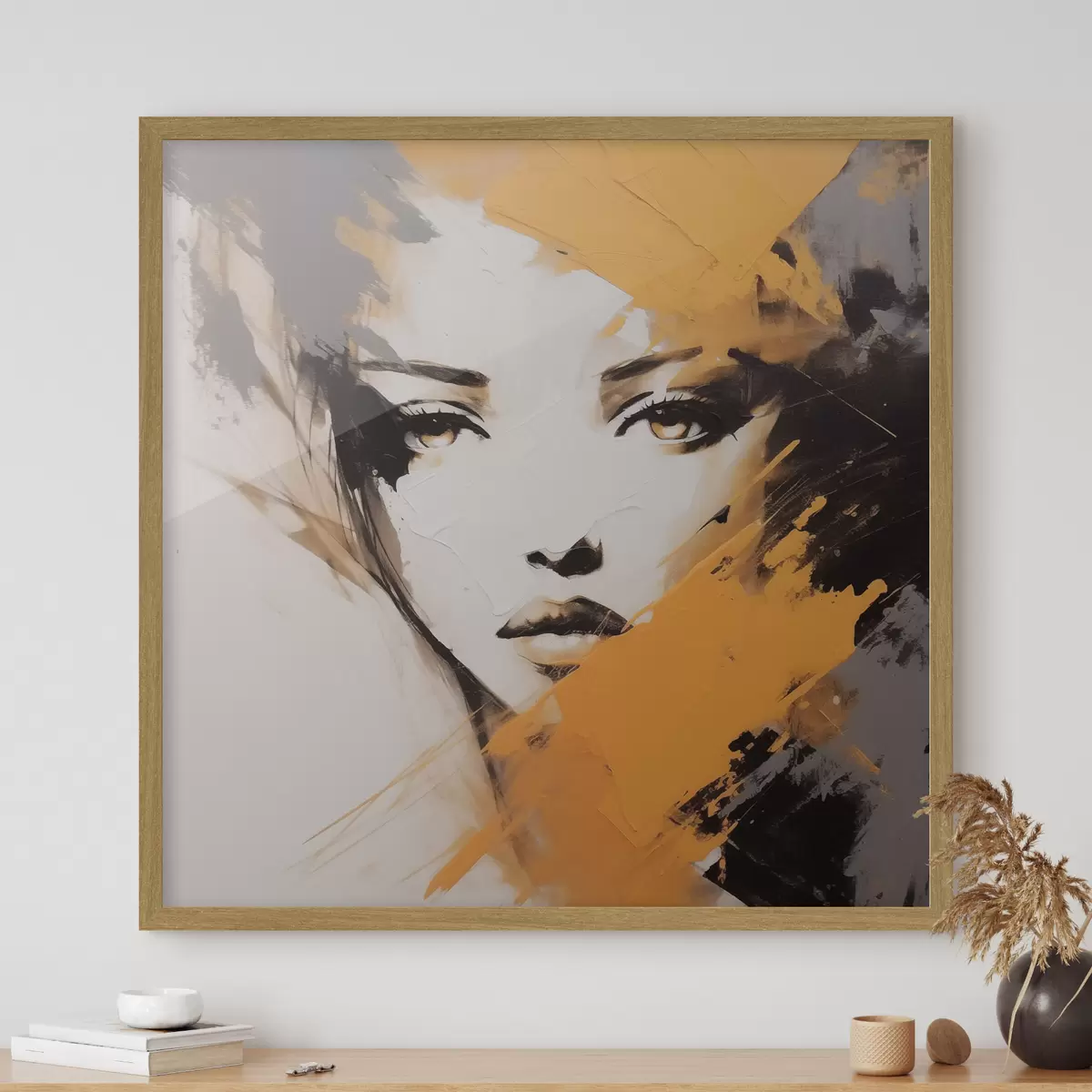 Poster Retrato abstracto f47350