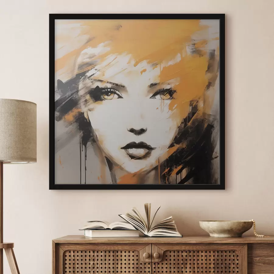 murales de pared Retrato abstracto f47351