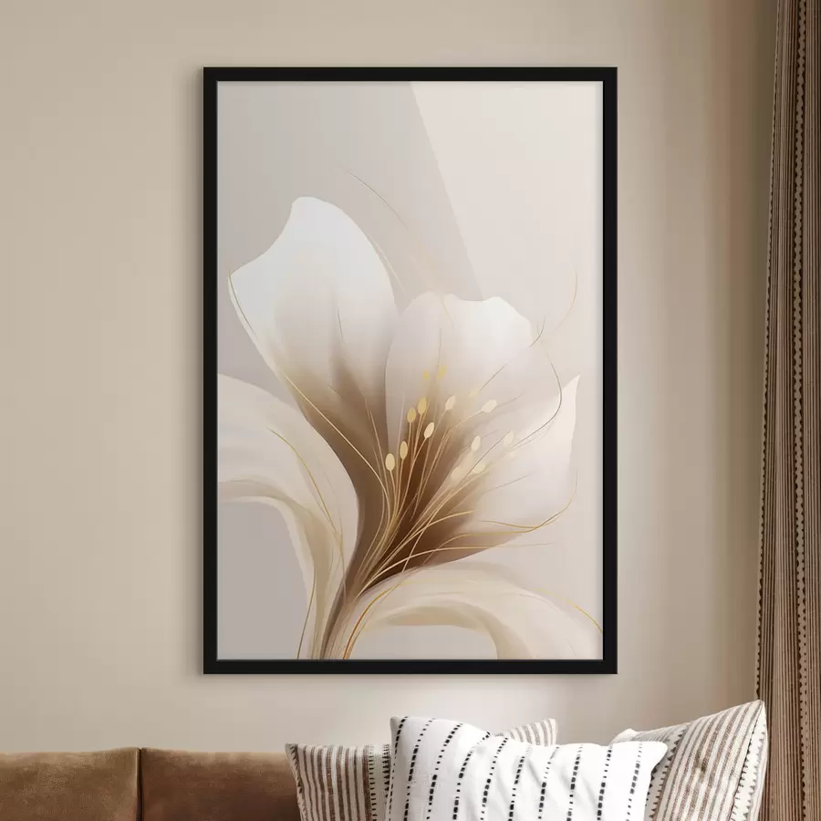 murales de pared Flor abstracta f47366