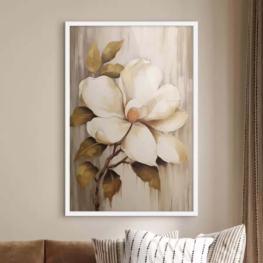 murales de pared Flor abstracta f47382