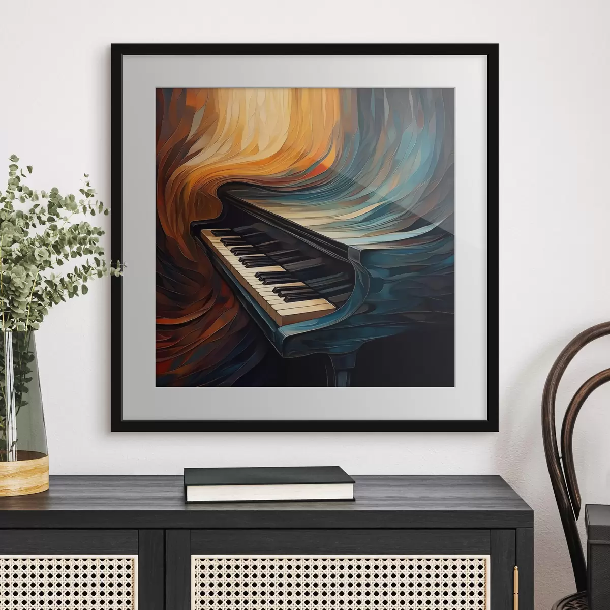 Poster Piano f47390