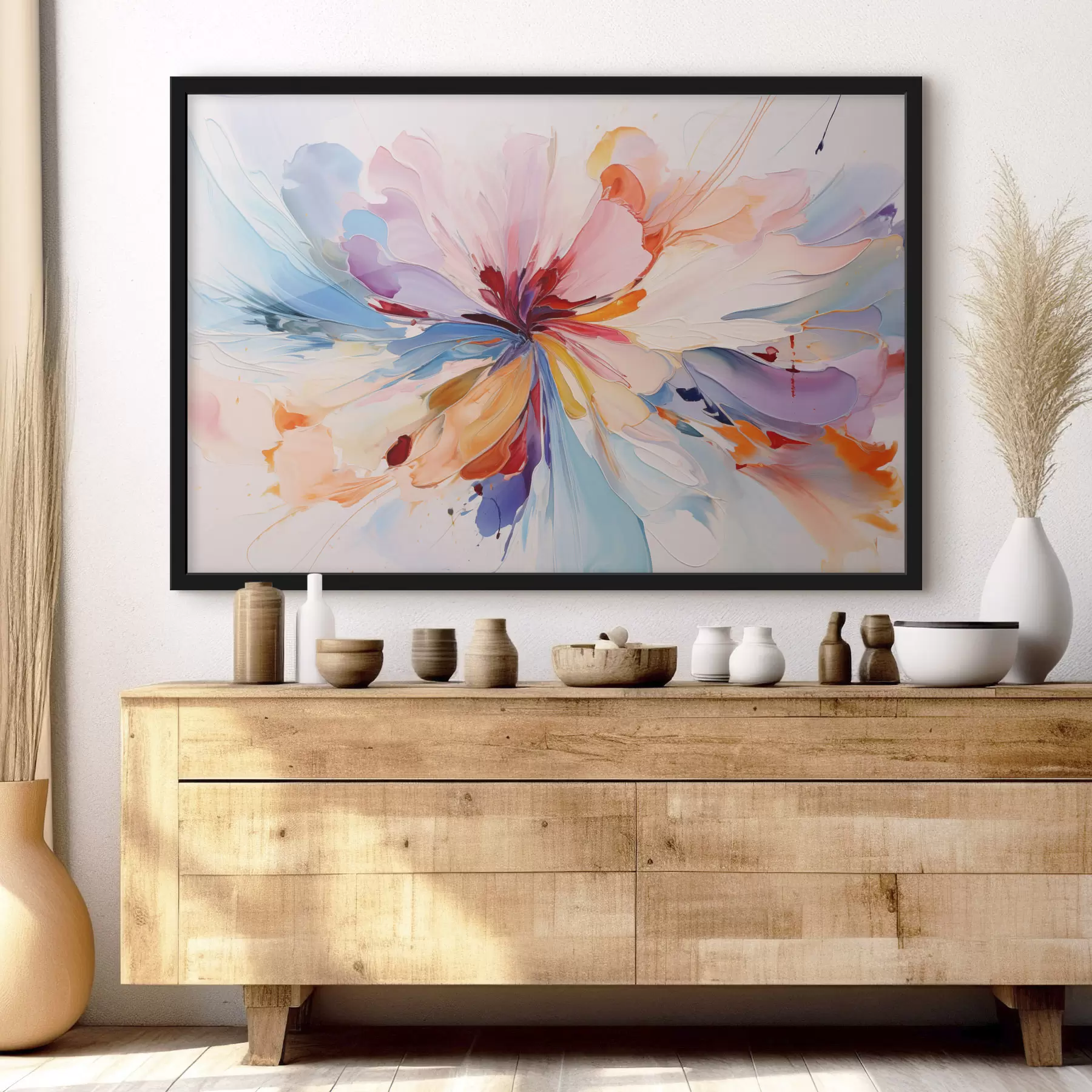 murales de pared Explosión de color f47403