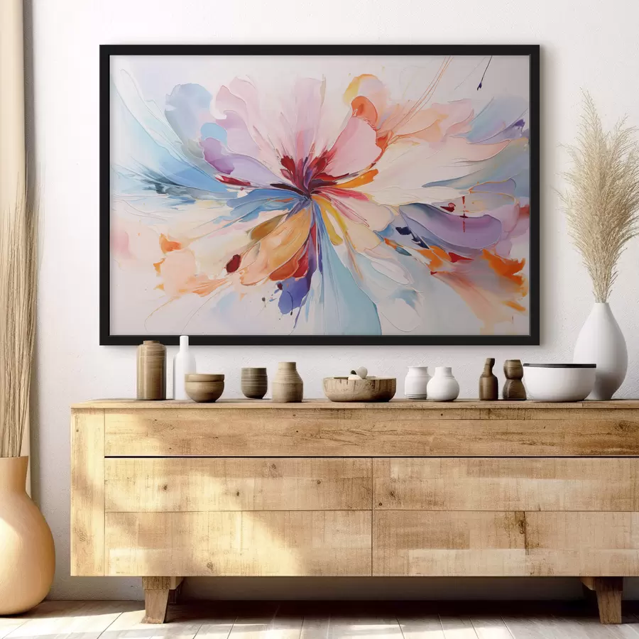 murales de pared Explosión de color f47403