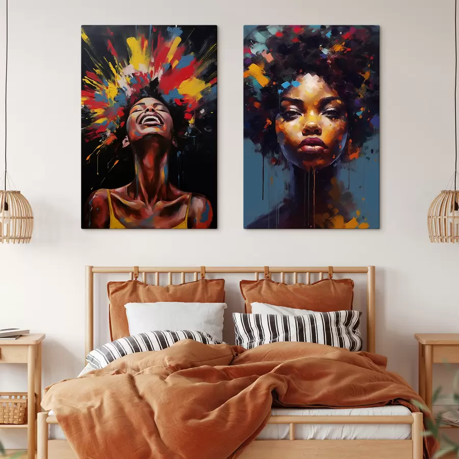 murales de pared Explosiones de pintura m01206