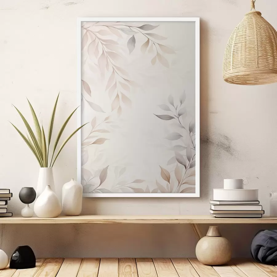 murales de pared Ramas delicadas y ligeras f47504