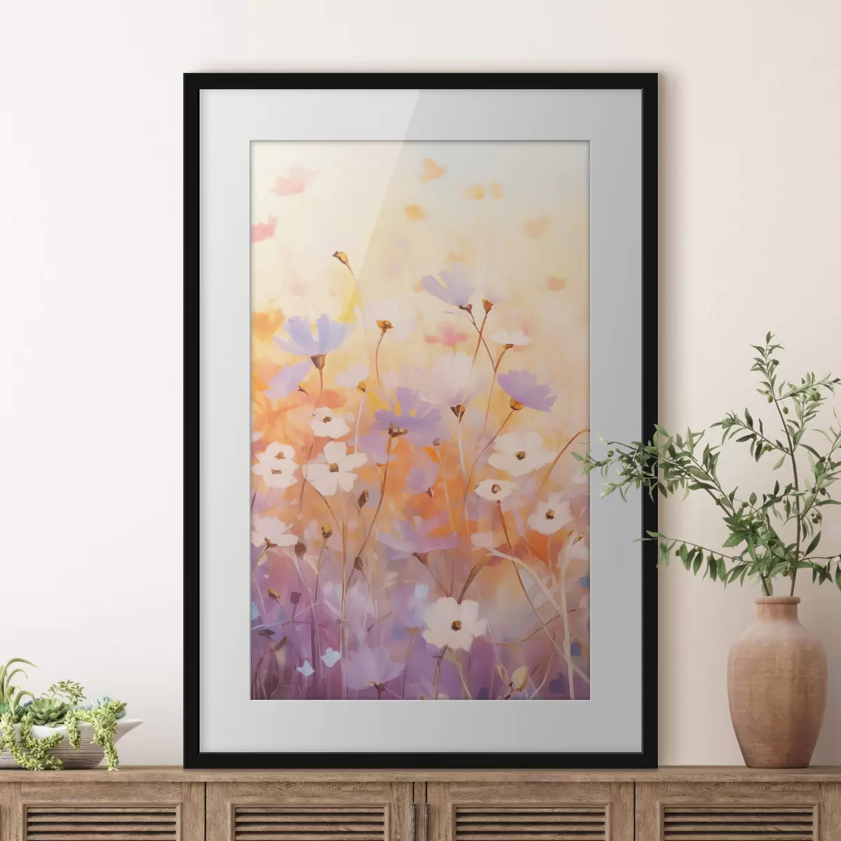 Poster Pequeñas flores silvestres f47507