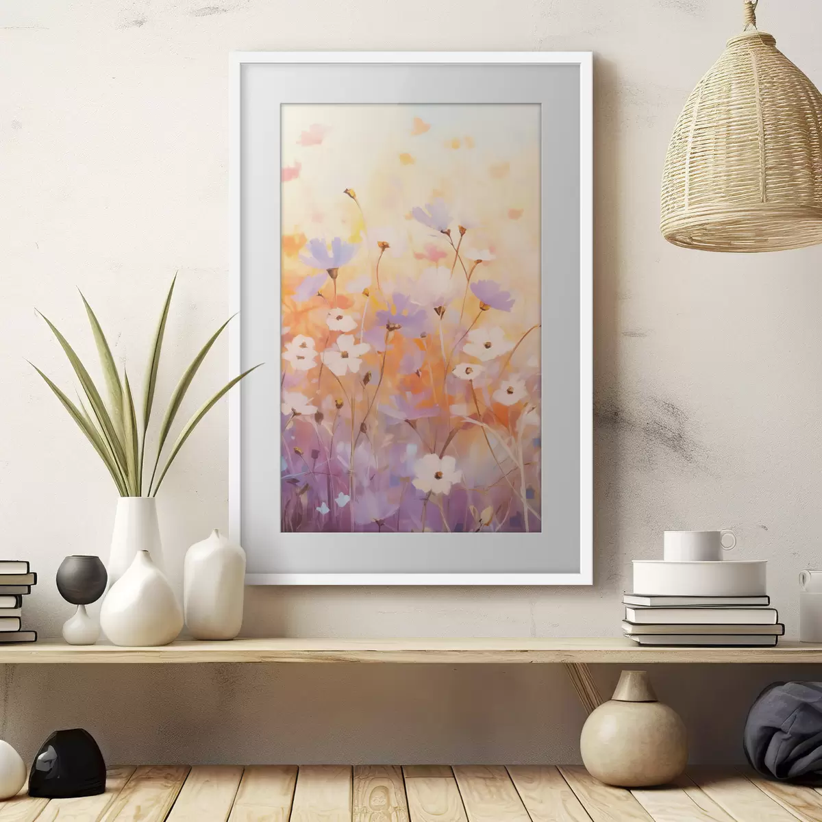 Poster Pequeñas flores silvestres f47507
