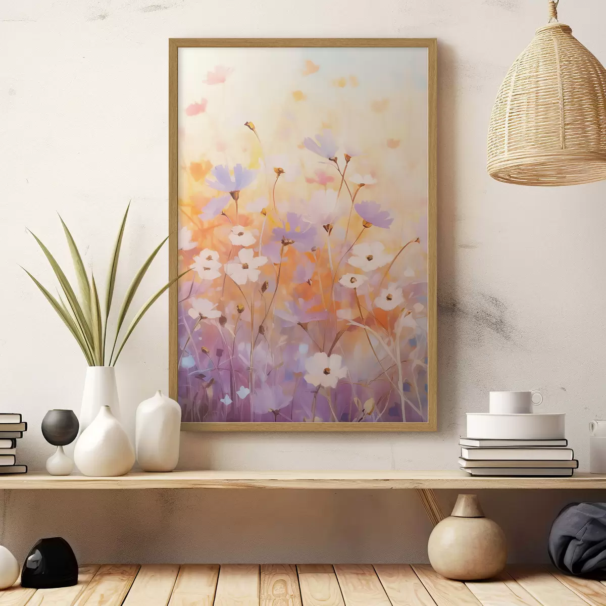 Poster Pequeñas flores silvestres f47507