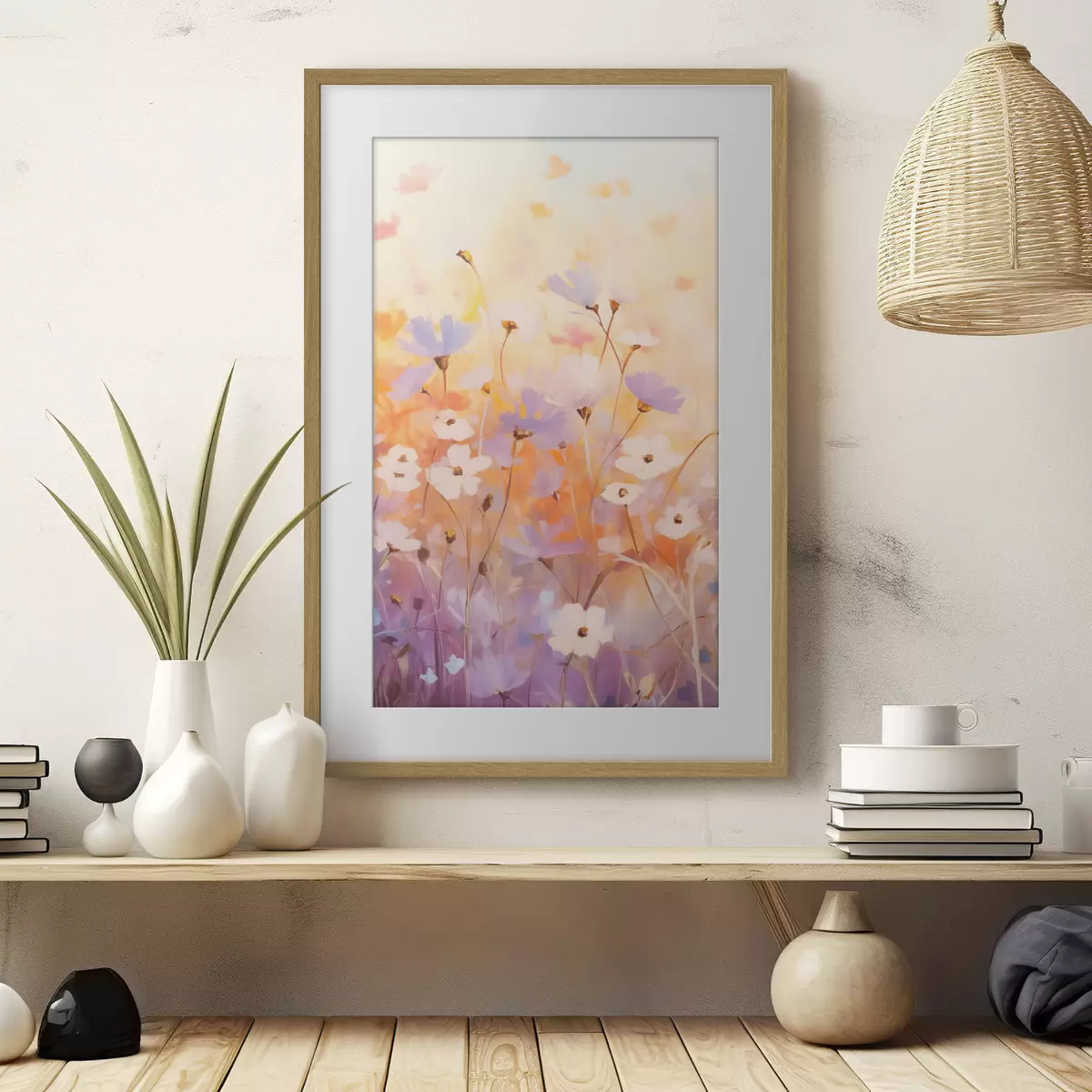 Poster Pequeñas flores silvestres f47507