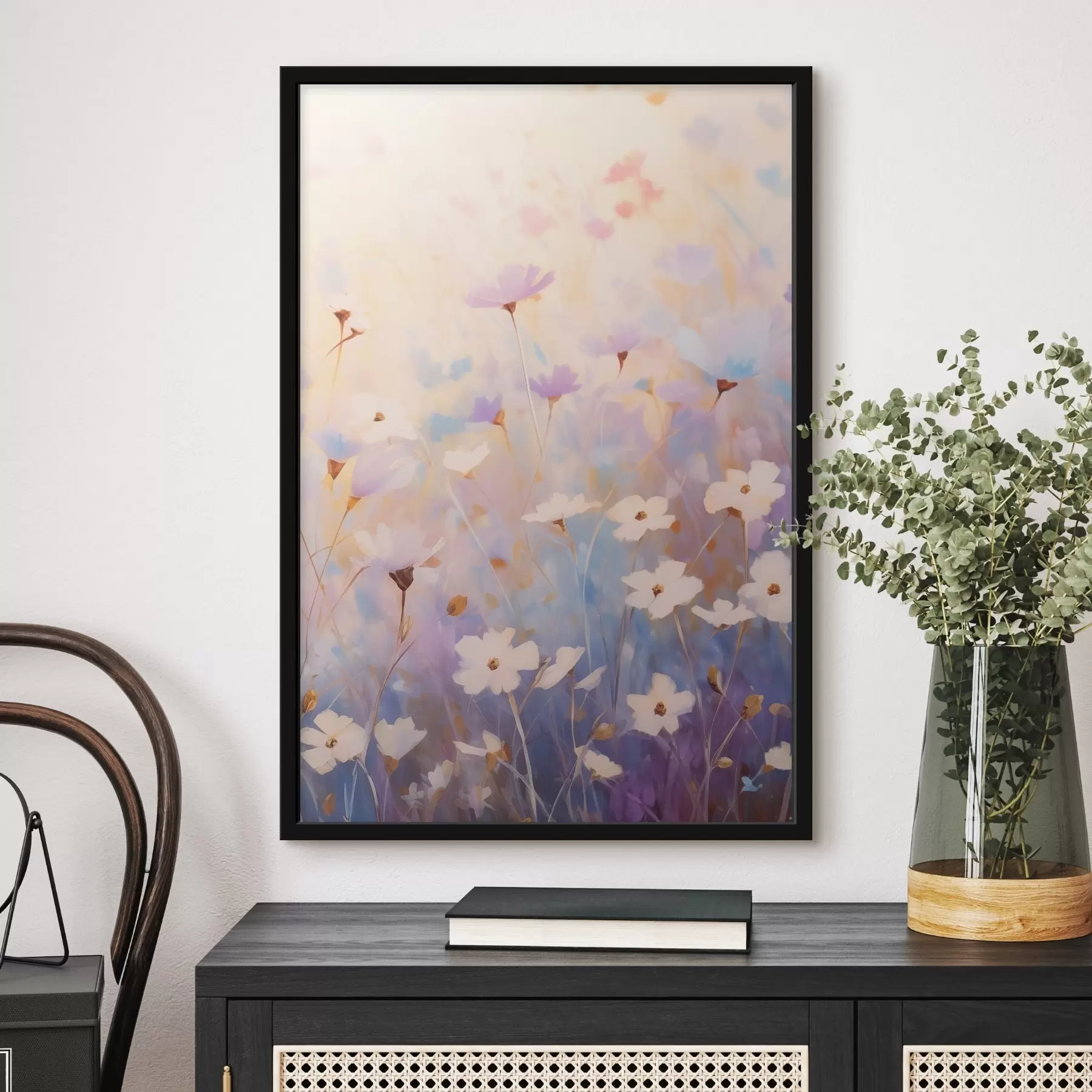 murales de pared Pequeñas flores silvestres f47508