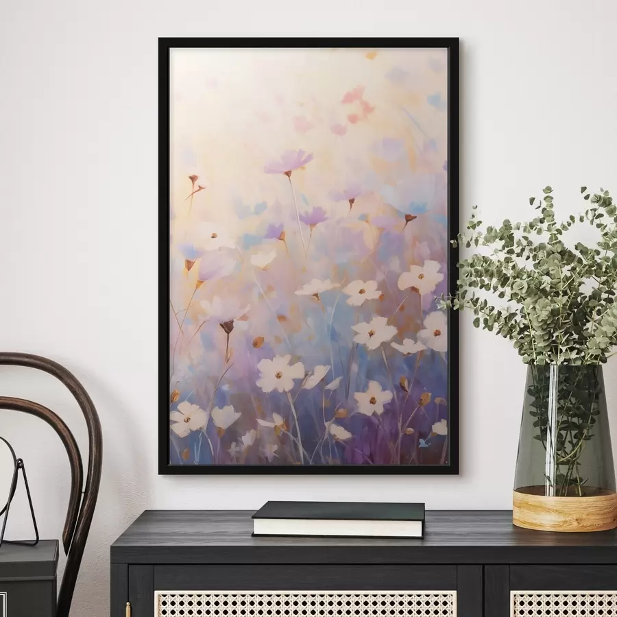 murales de pared Pequeñas flores silvestres f47508