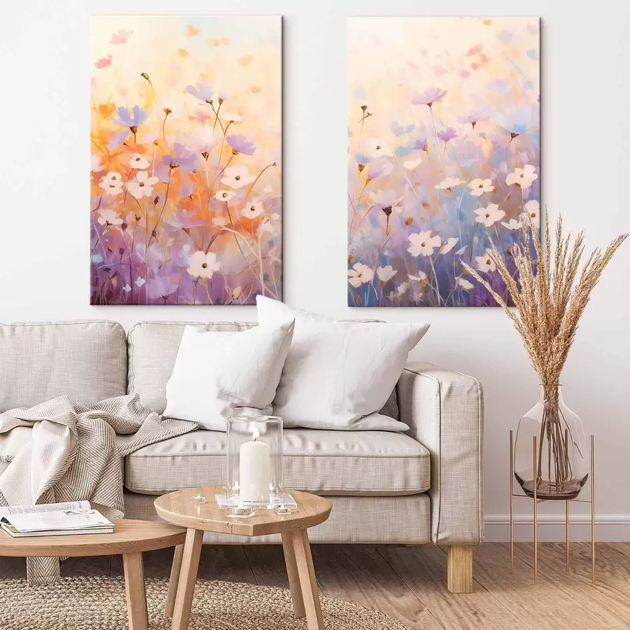 murales de pared Pequeñas flores silvestres m01255