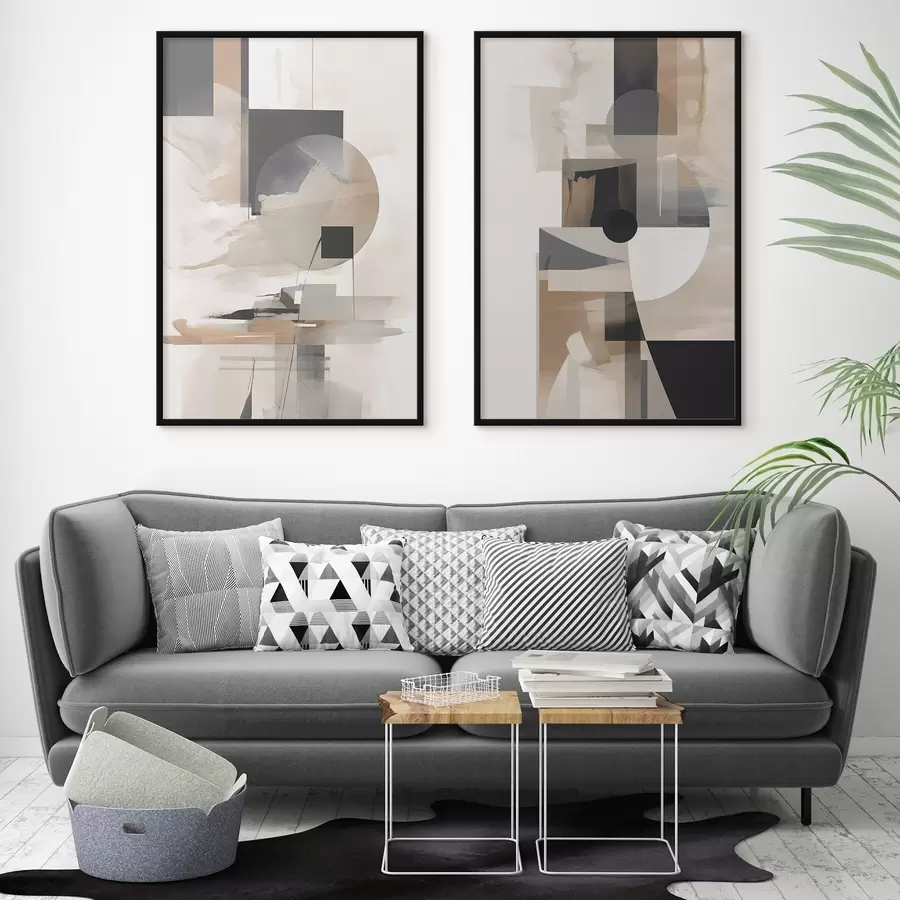 murales de pared Abstracción contemporánea d01102