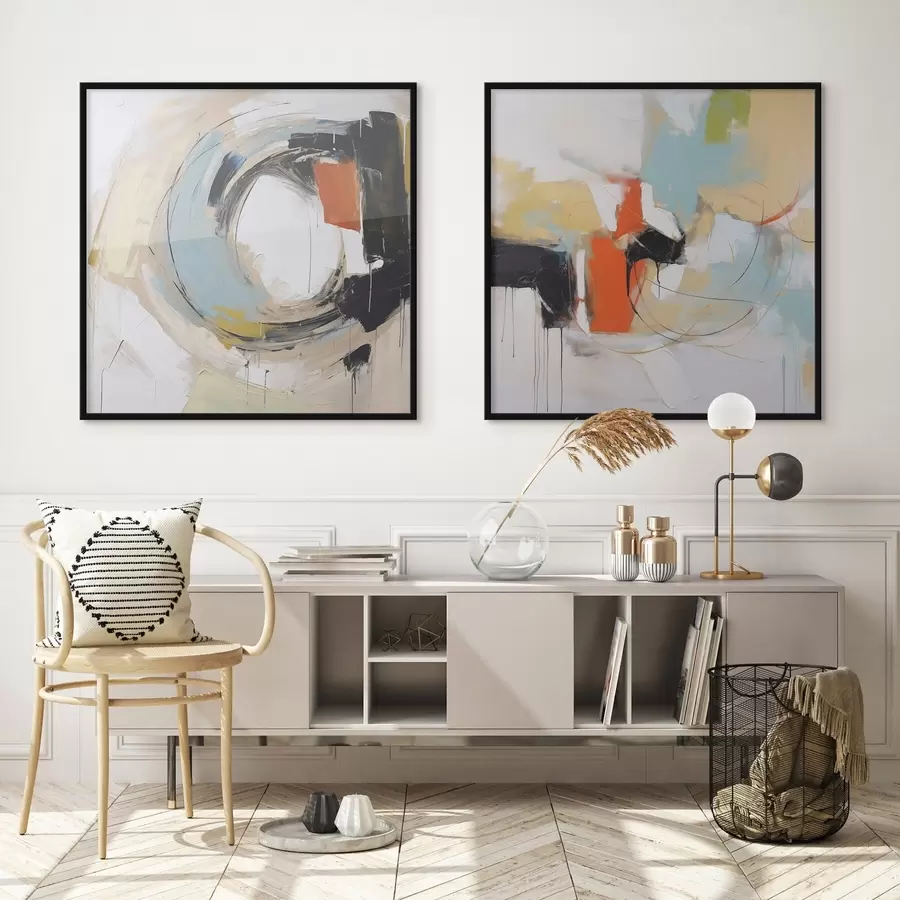 murales de pared Abstracción moderna d01083