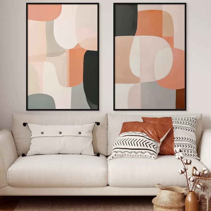 murales de pared Abstracción d01105