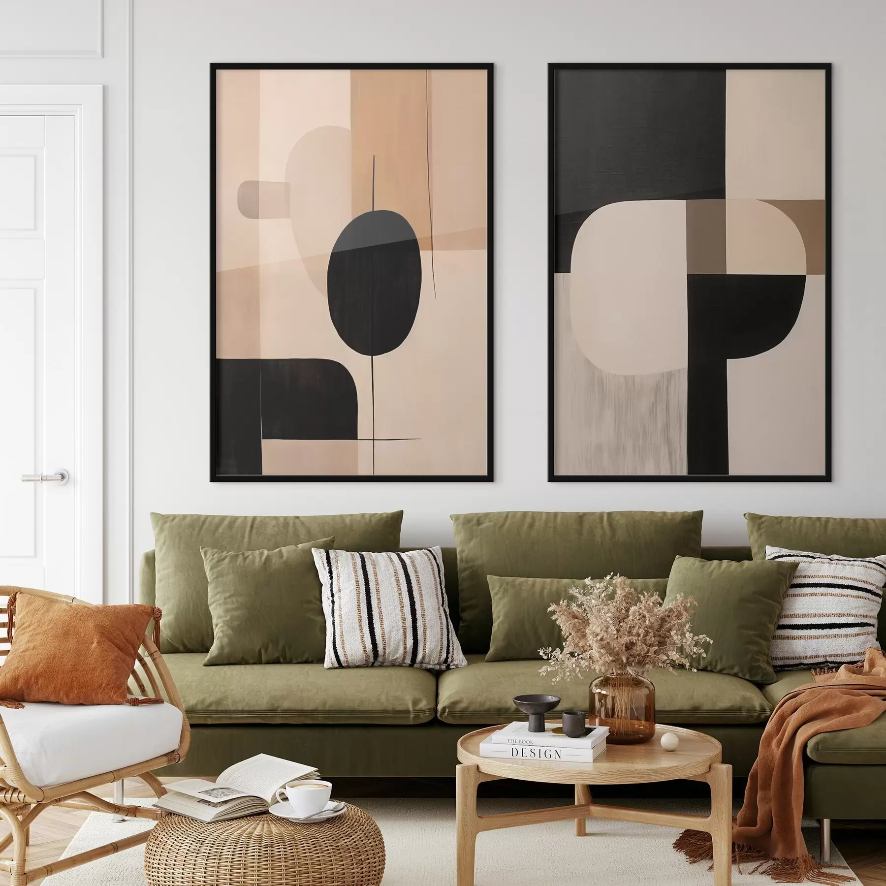 murales de pared Abstracción d01108