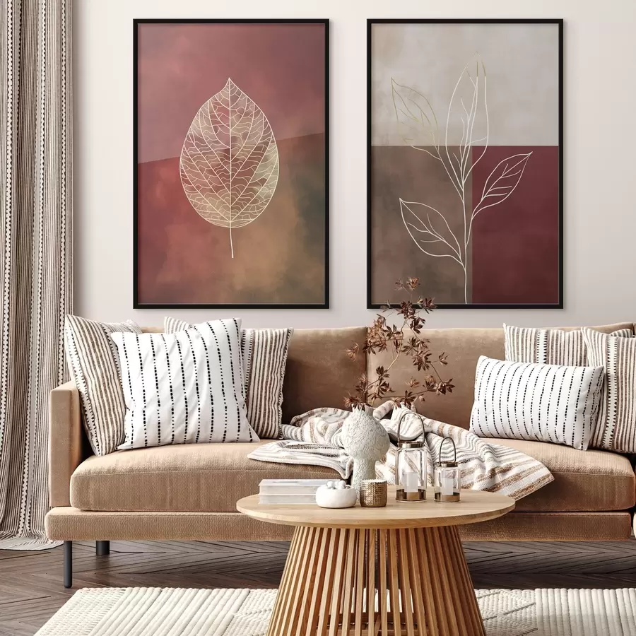 murales de pared Hojas d01140