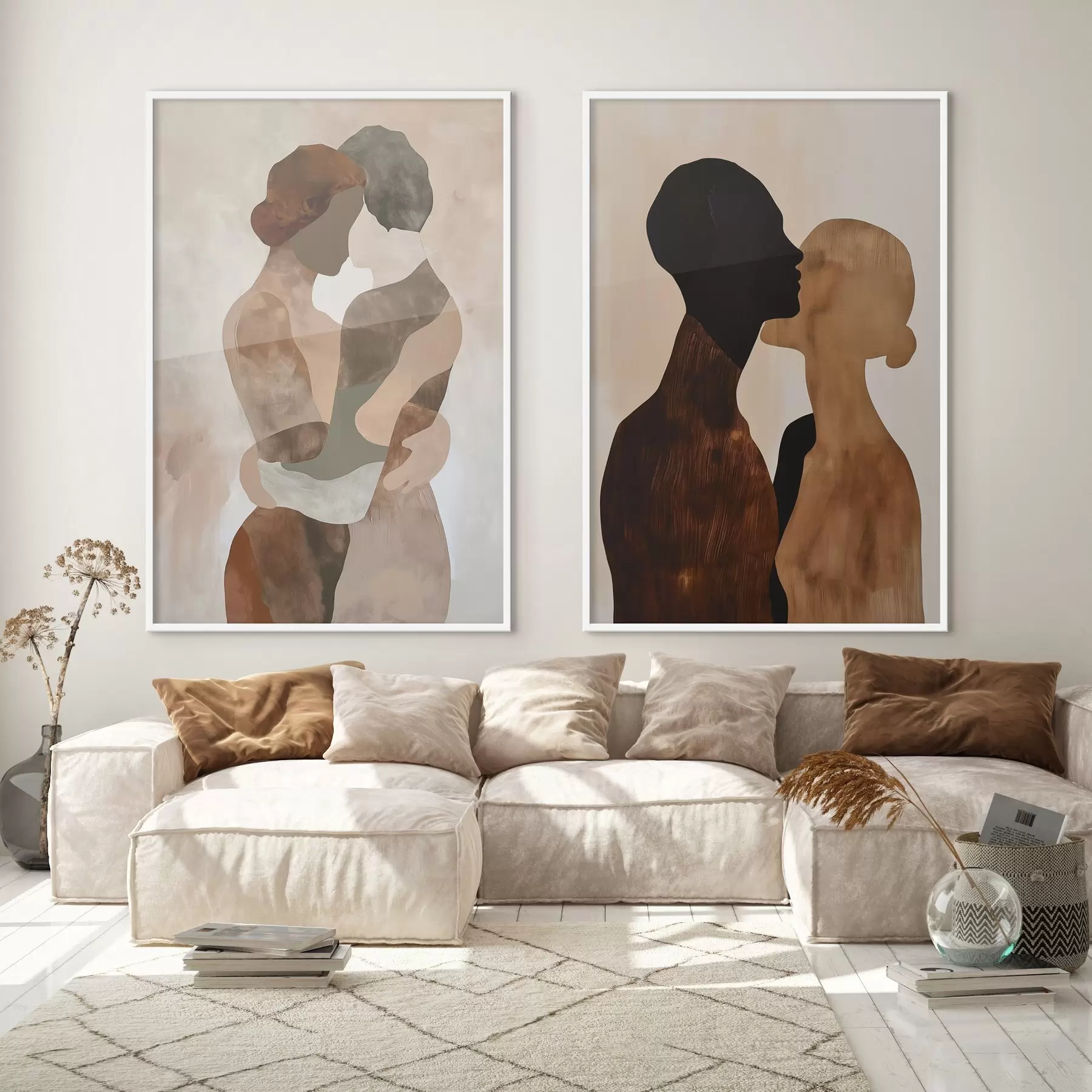 murales de pared Pareja enamorada d01141