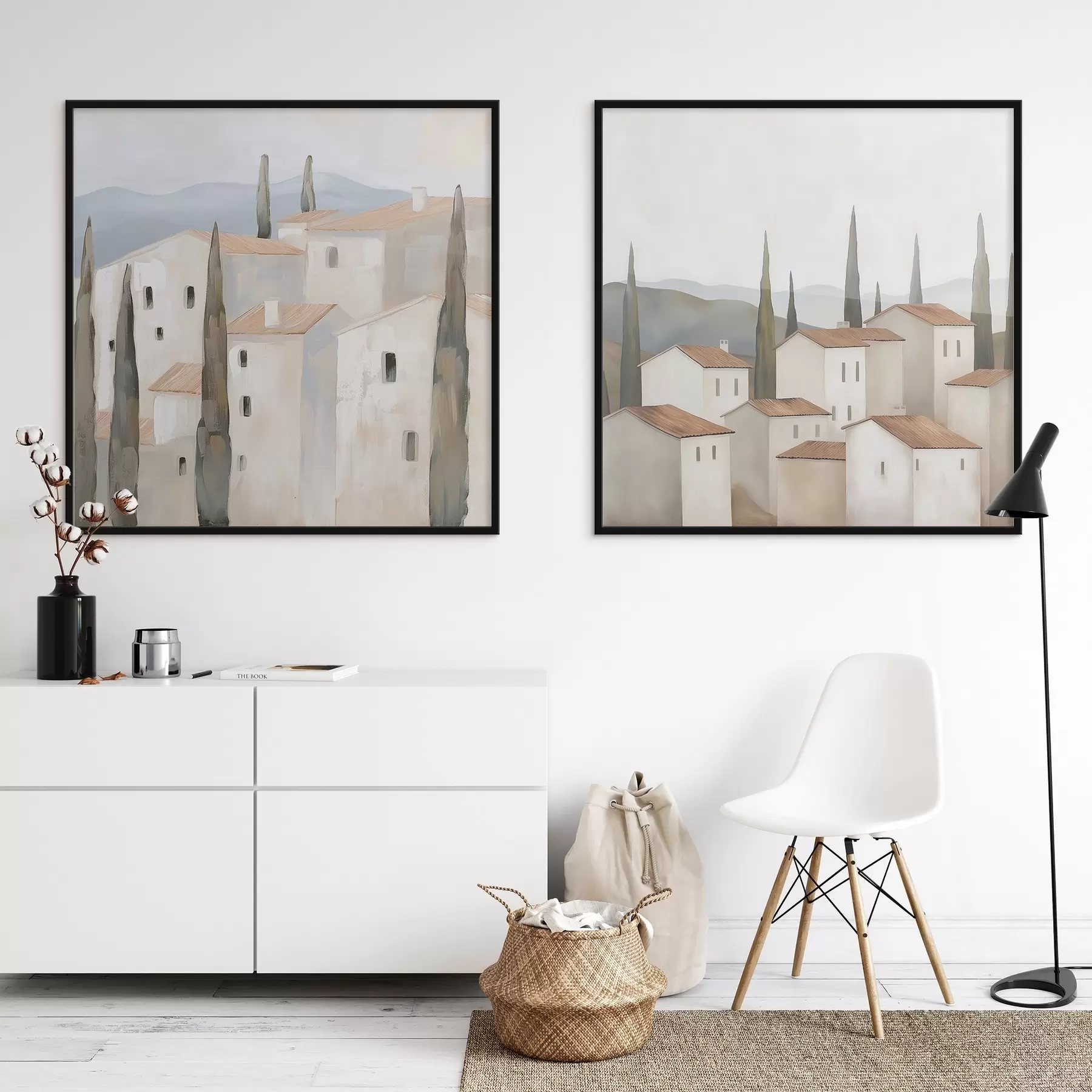 murales de pared Casas d01150