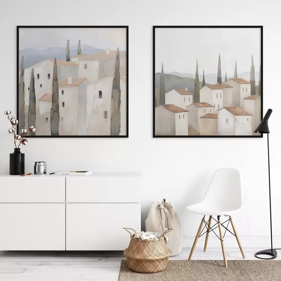 murales de pared Casas d01150