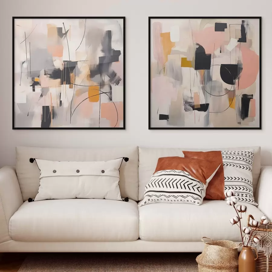 murales de pared Abstracción d01073