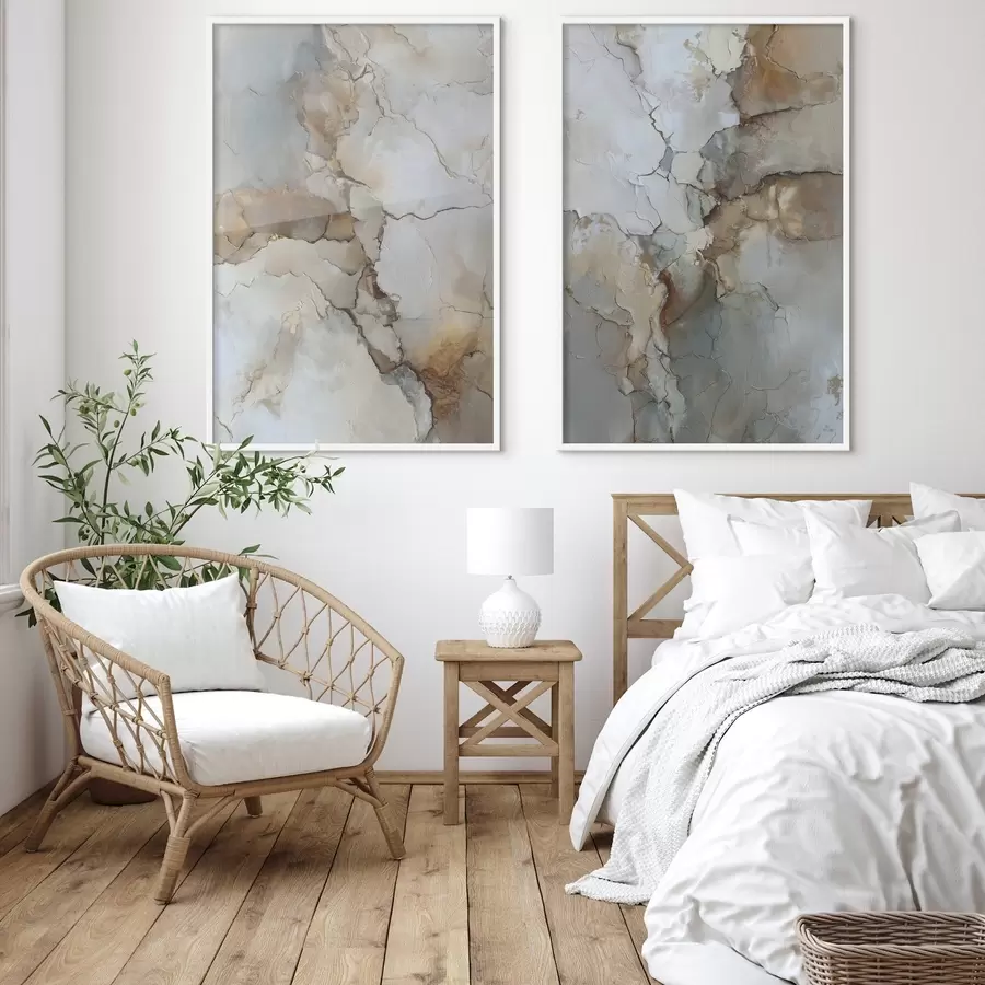 murales de pared imitación de textura abstracta con grietas d01169